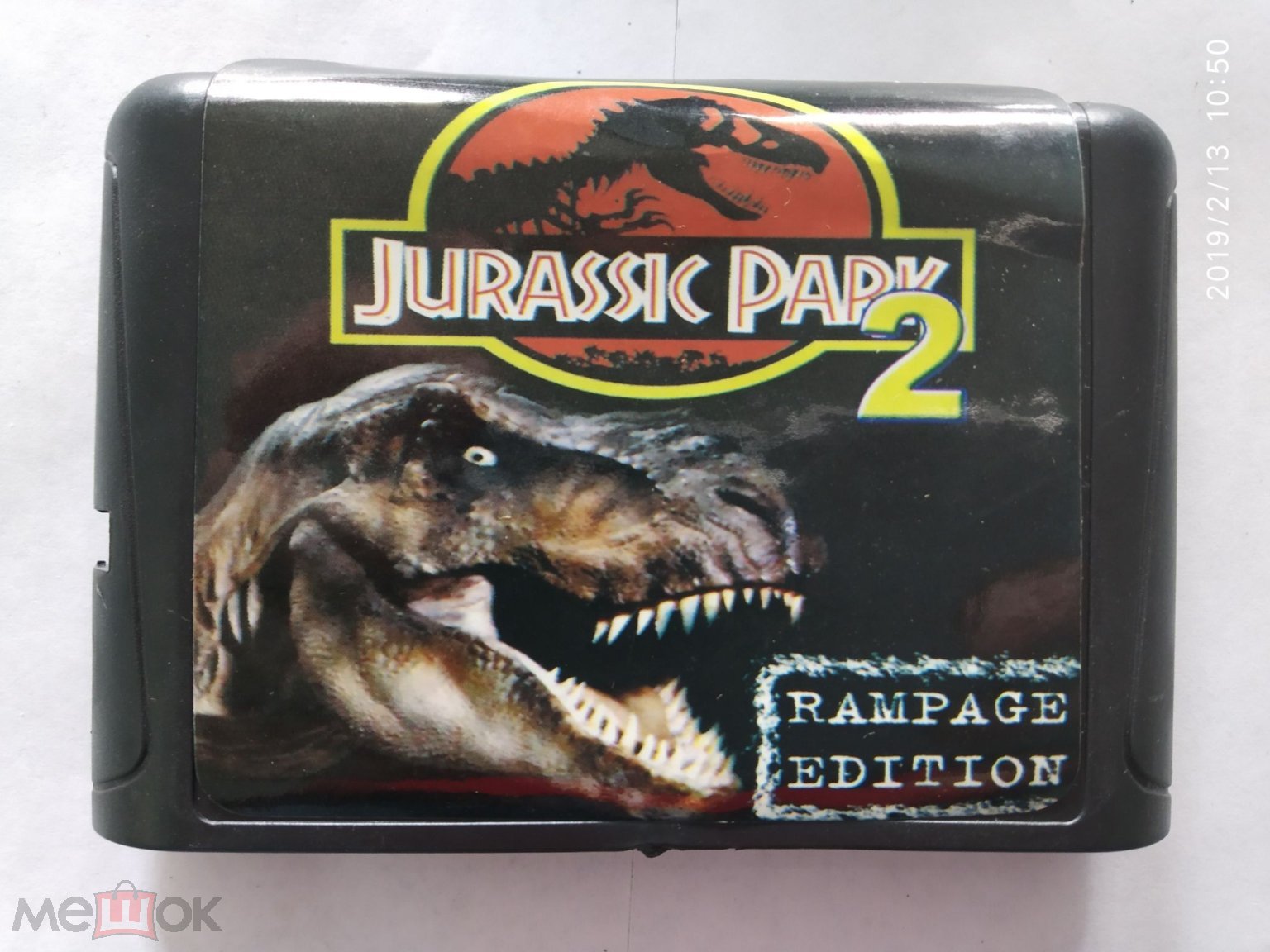 КАРТРИДЖ СЕГА SEGA JURASSIC PARK RAMPAGE EDITION