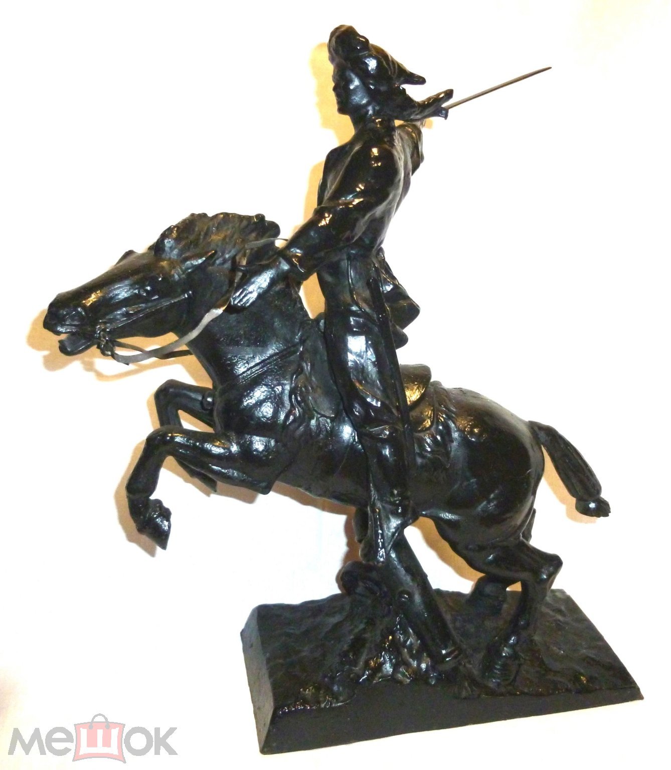 Охотник Воин Салават Юлаев девочка мальчик конь лошадь чугун ( Екатерина 2  касли куса счлз мзхл )