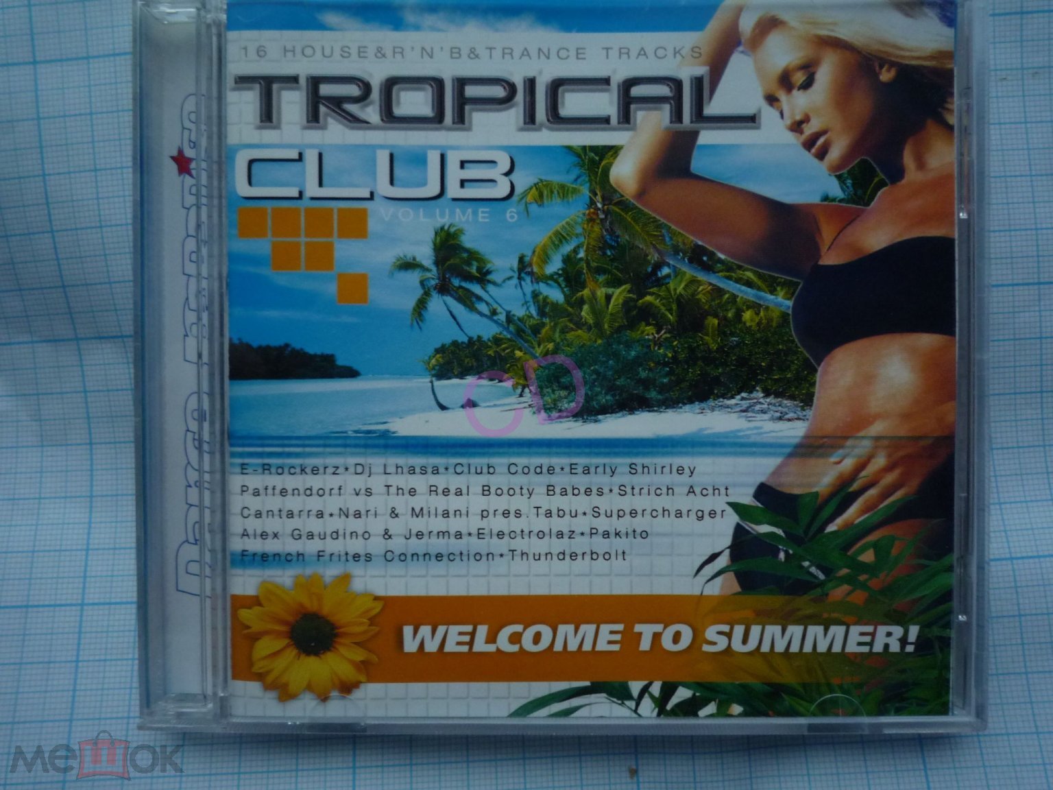 VA - TROPICAL CLUB volume 6 (c/p ТАНЦЕВАЛЬНЫЙ РАЙ 2007) (nearly ideal  condition!) TP-493 4-page book