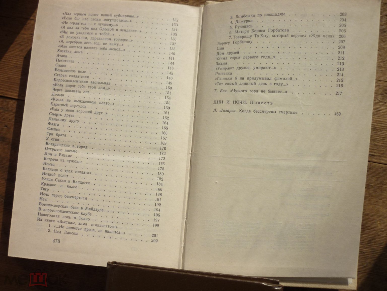 Книга Константин Симонов Если Дорог тебе твой Дом Москва Молодая Гвардия  1982