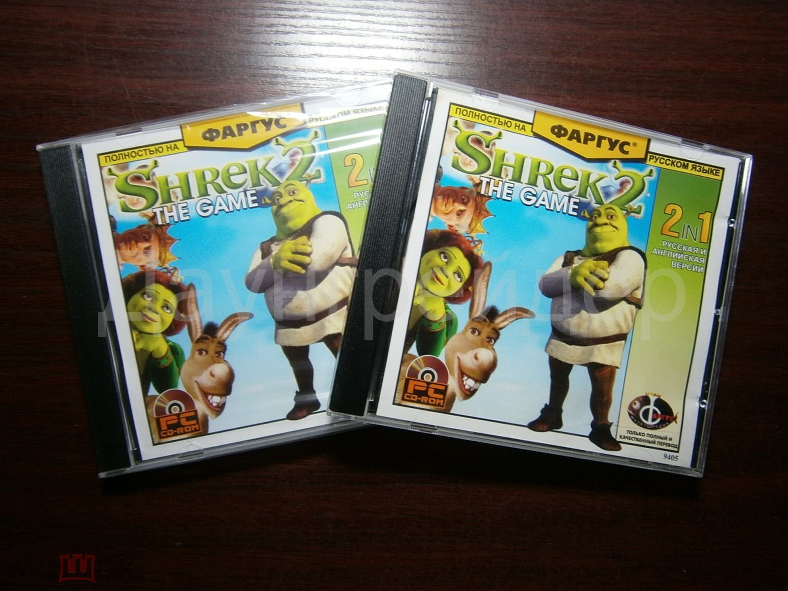 Shrek 2 - The Game (новый, в пленке, Фаргус, для древних компов)