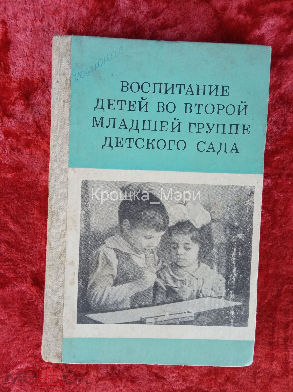 Книга СССР Воспитание детей во второй младшей группе детского сада Москва  1981 (торги завершены #252778977)