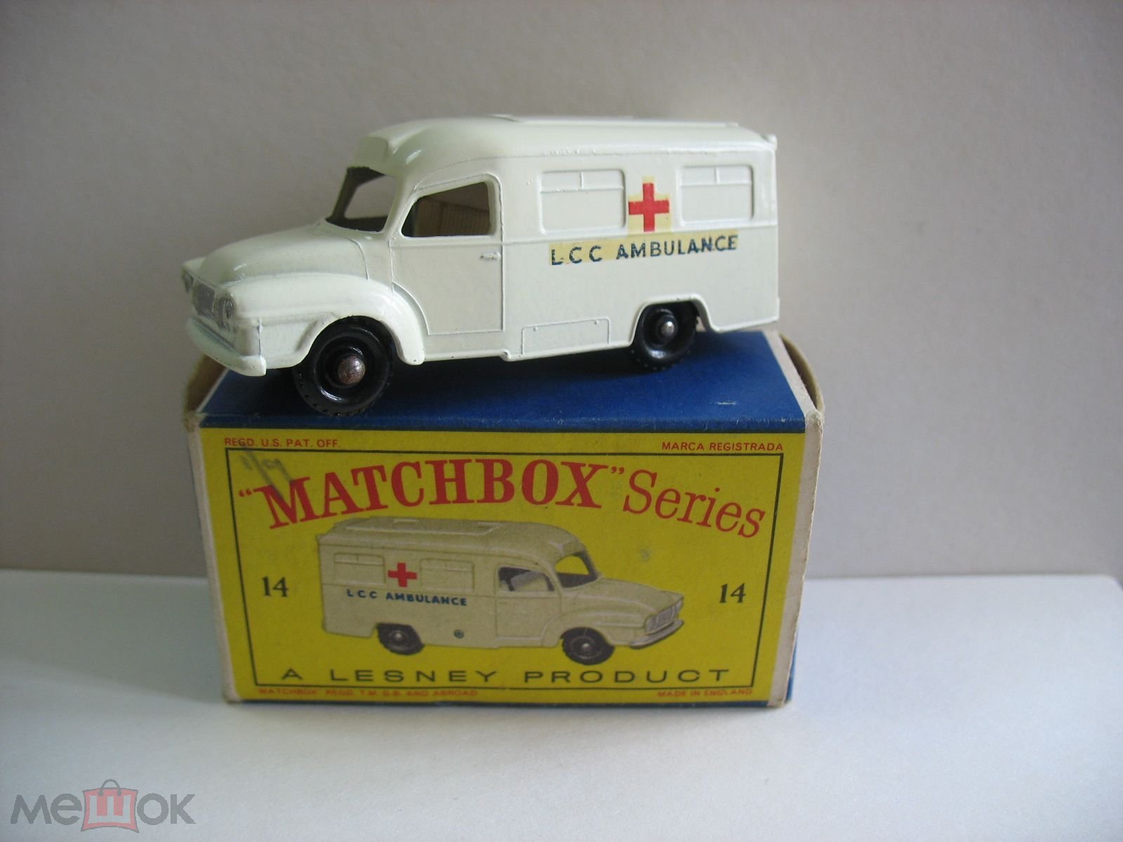 Lesney matchbox ambulance on sale