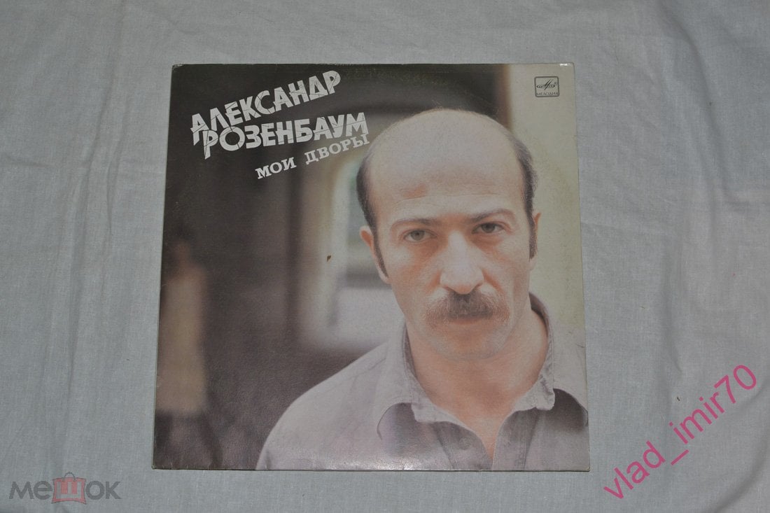 LP Пластинка Александр Розенбаум Мои дворы - Мелодия 1987 C60 25773 006