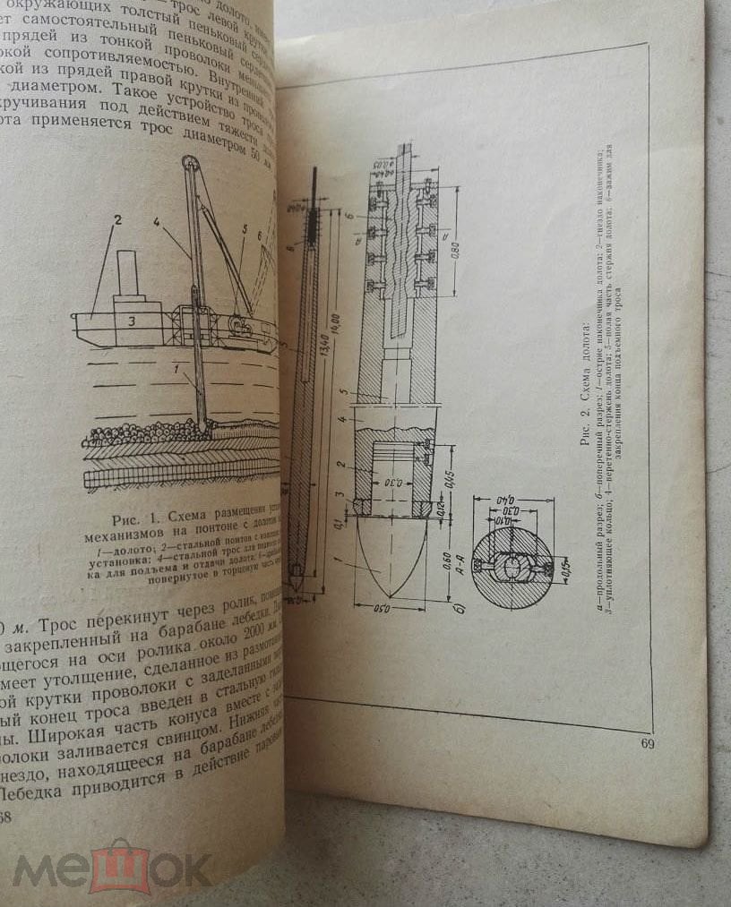 дноуглубительные работы на свободных реках и водохранилищах 1958 г.