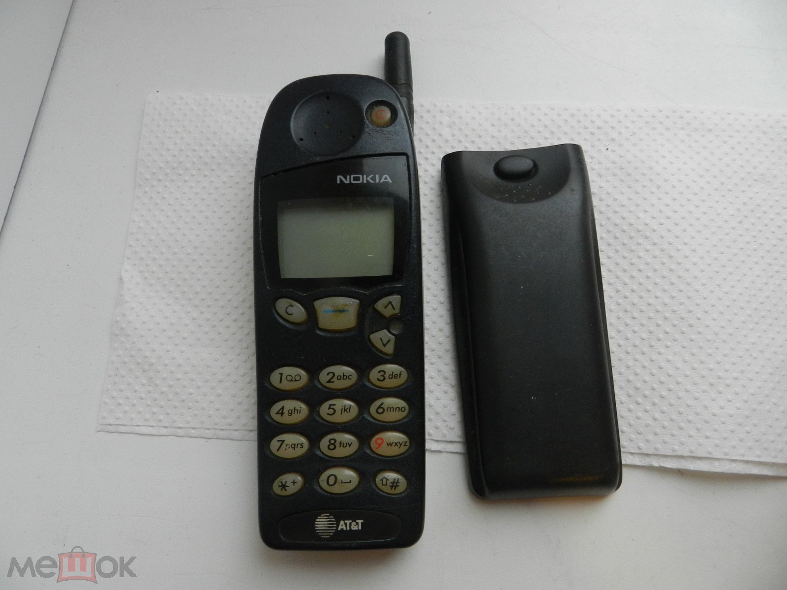 Nokia Сотовый телефон Нокиа 1990 тые годы старинный телефон