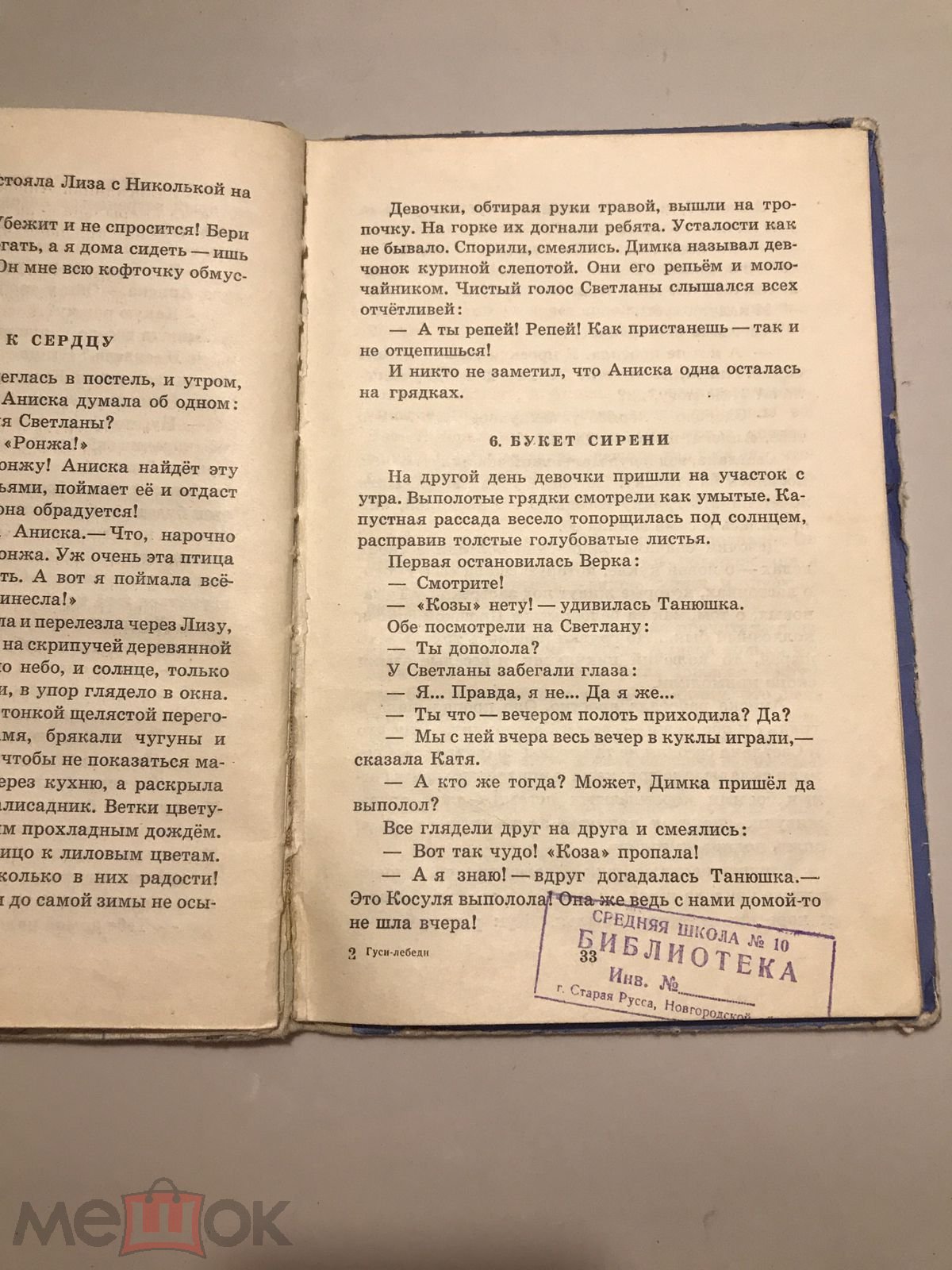 Гуси-лебеди. Воронкова. 1970 г. на Мешке (изображение 1)