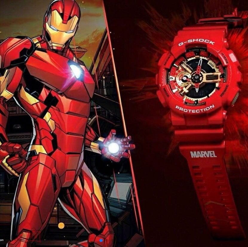 Casio G SHOCK Marvel Iron Man