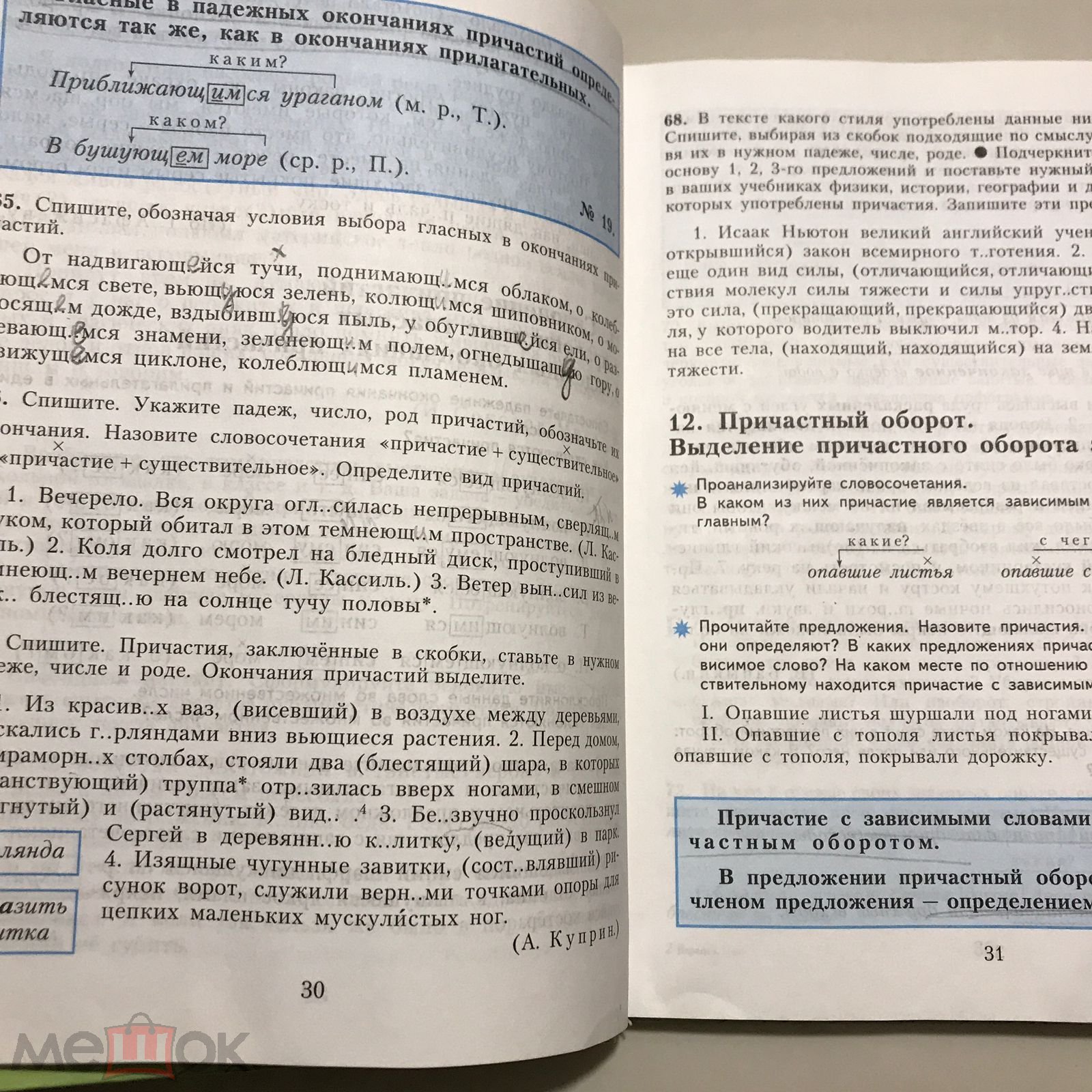 Положить в корзину Русский язык 7 класс. Баранов, Ладыженская, Тростенцова.  2010 г.