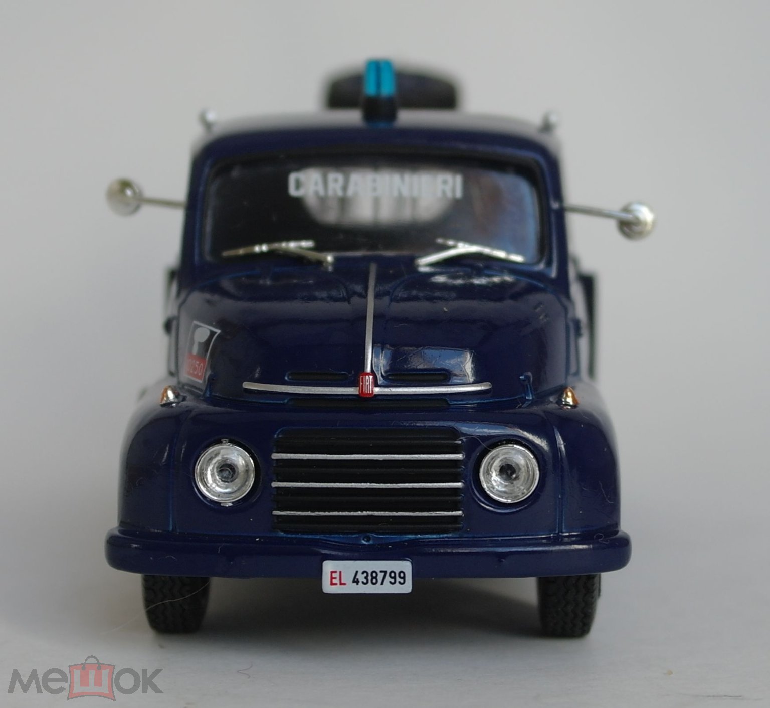 Fiat 615N Полицейские Машины Мира №65 Деагостини модель 1/43 арт.213