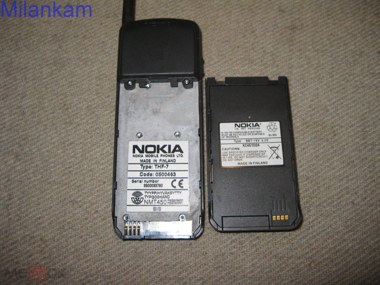 Ретро телефон Финляндия Нокиа Nokia THF-7