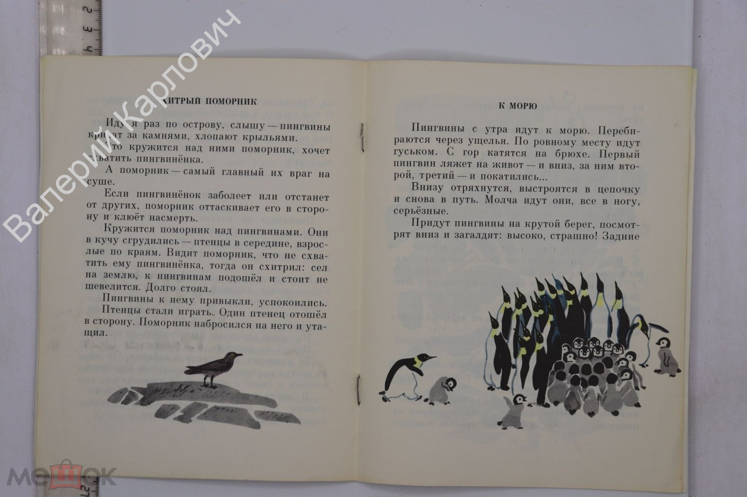 Снегирев Г. Про пингвинов. Рассказы. Худ. М. Митурич. М. Дет. лит 1980 г.  (Б18092)