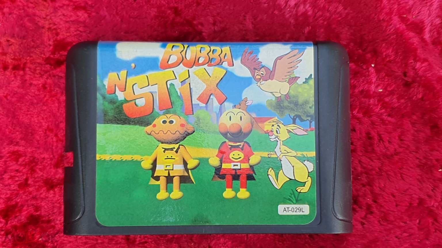 Игра Картридж на СЕГА (SEGA) 16 битная. BUBBA n stix- Буба и волшебная  палочка