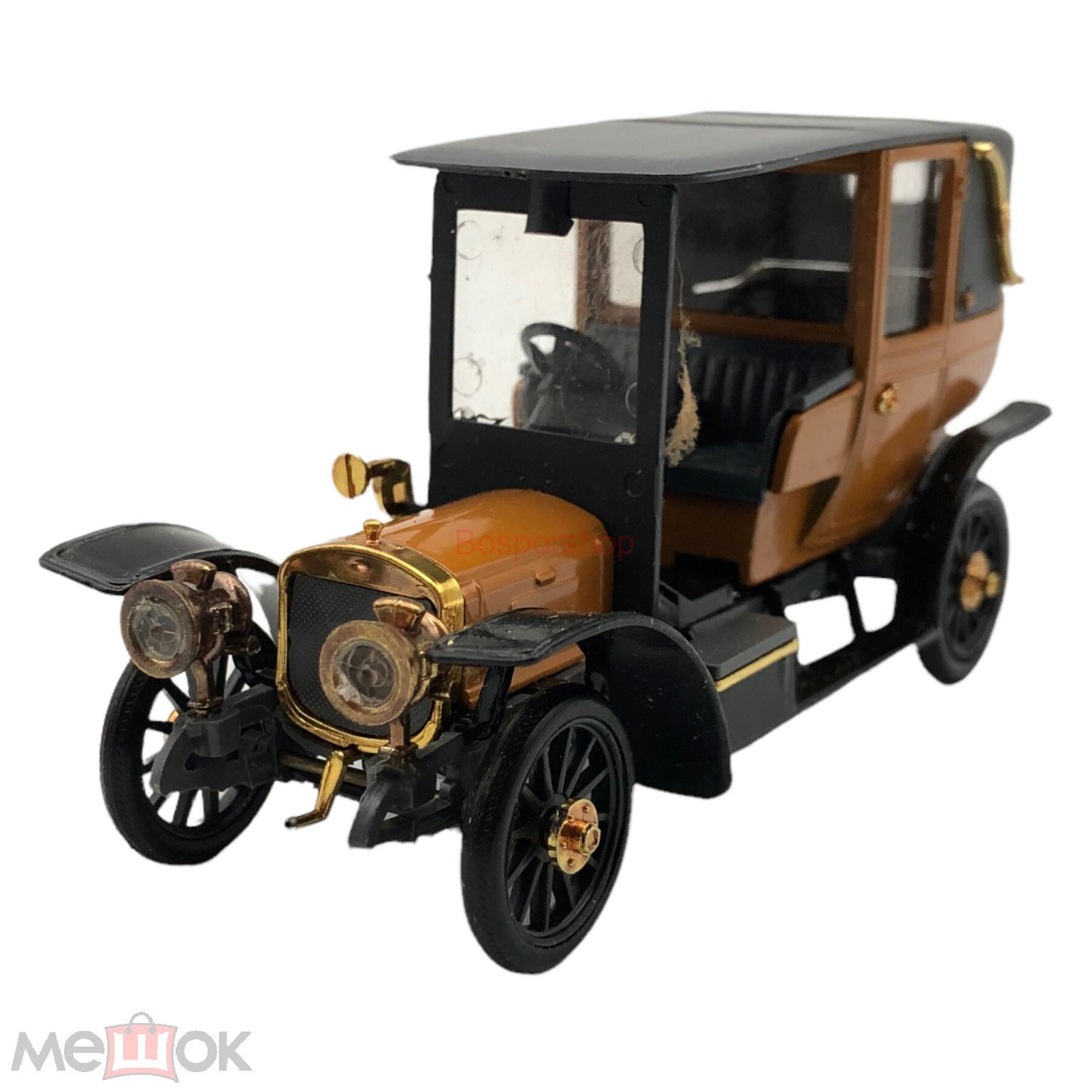 Модель автомобиля Руссо-Балт C 24-30 (Ландоле 1910 г.) 1991 г., ПО 