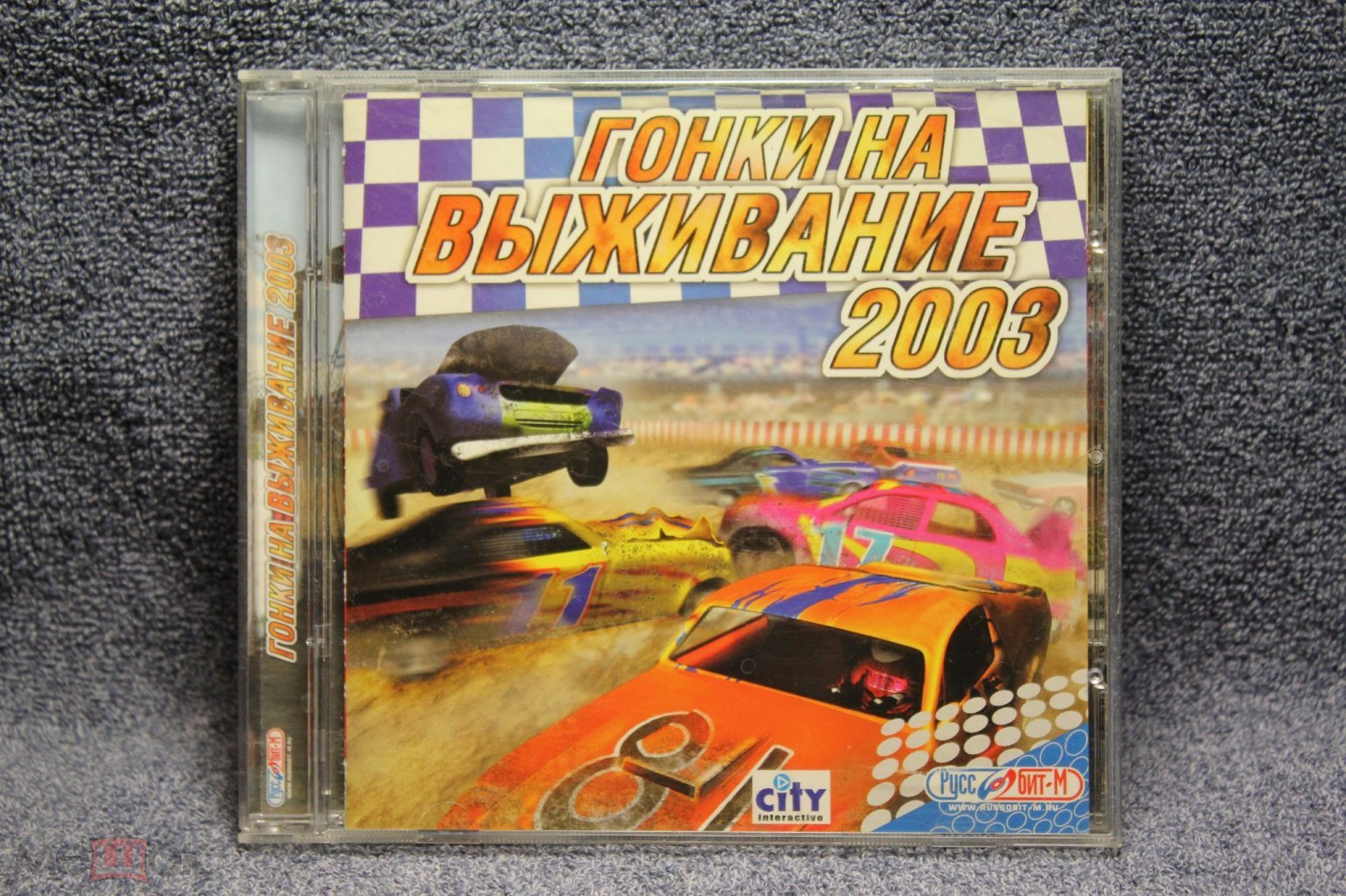 Компакт-диск Гонки на выживание 2003 Руссобит-М CD PC Компьютерная игра