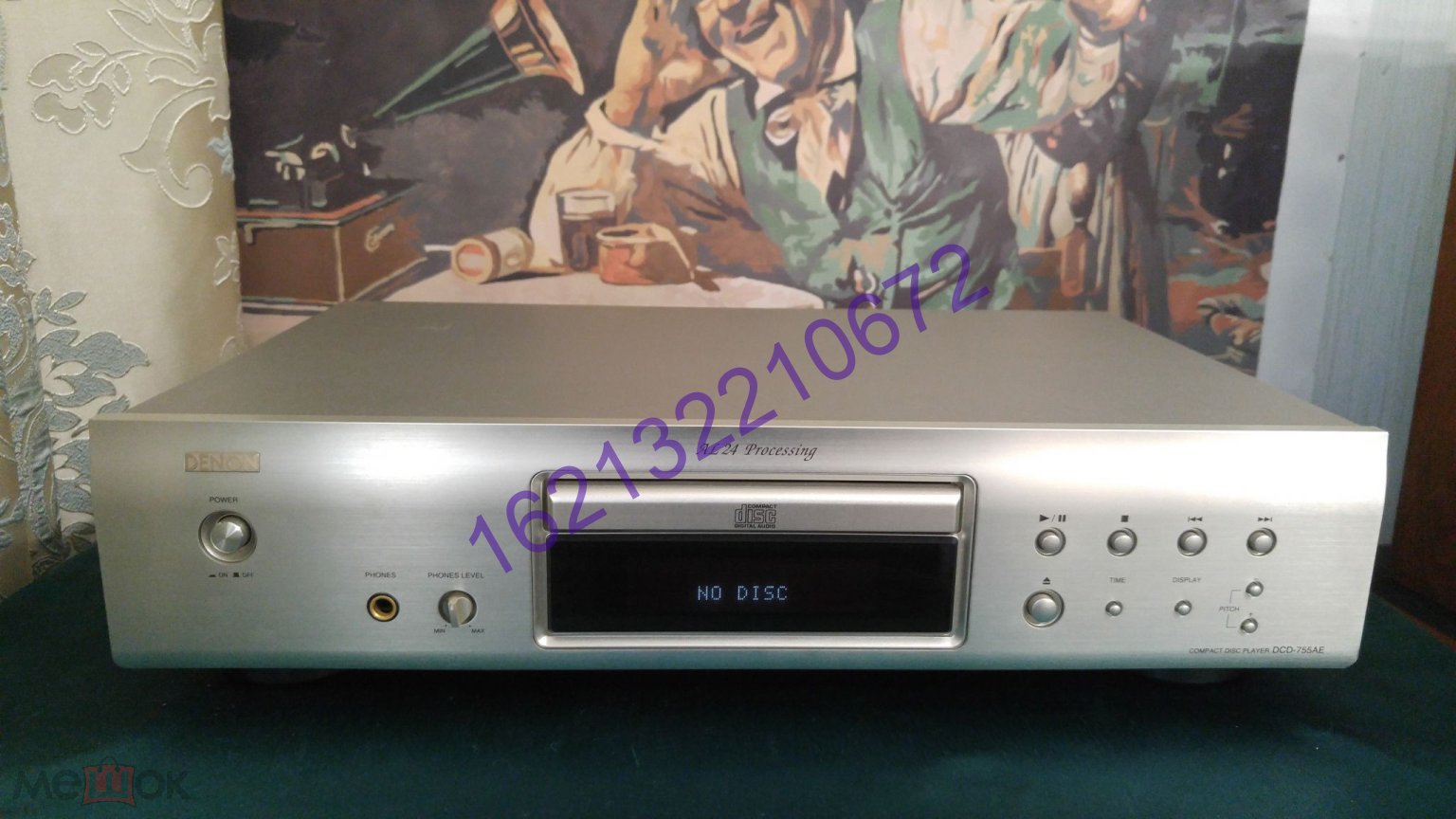 Положить в корзину Проигрыватель CD DENON DCD-755AE. Made in Japan. Видео  работы.