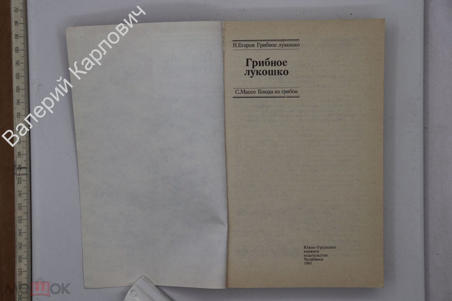 Егоров Н. М., Массо С. О. Грибное лукошко. Блюда из грибов. Челябинск. 1993  (Б25578)