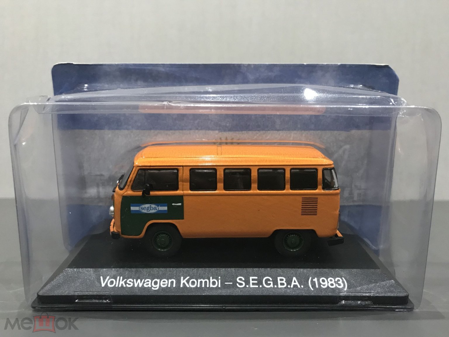 IXO модель авто Volkswagen Transporter T2 1983 SEGBA Электрические службы  Буэнос Айреса масштаб 1:43