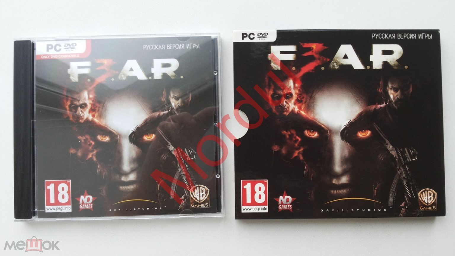 PC DVD F E A R III FEAR 3 1999-2011 ND GAMES SLIP