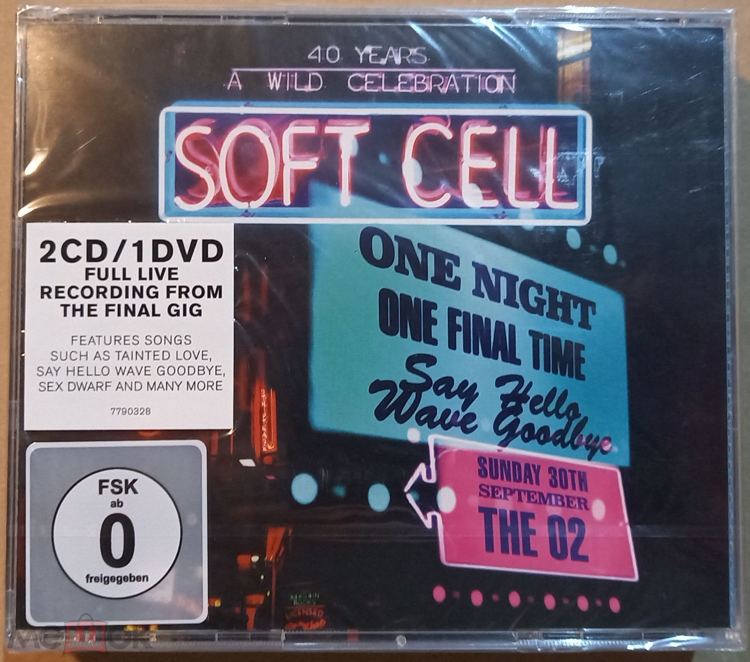 MARC ALMOND SOFT CELL SAY HELLO WAVE GOODBYE 40 YEARS A WILD CELEBRATION  DELUXE 2CD+DVD 2019 ЕВРОПА