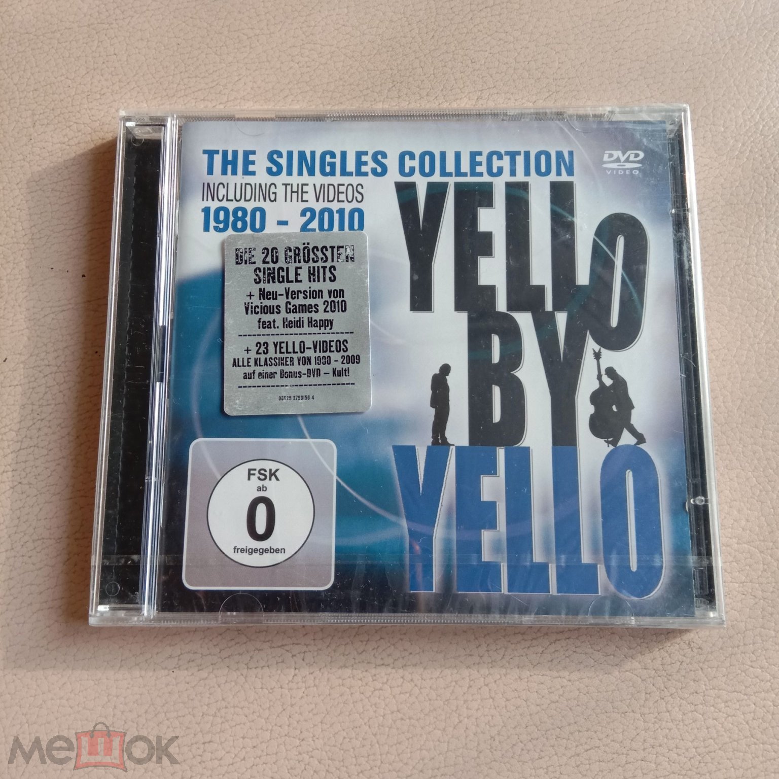 2CD Yello – Yello By Yello (The Singles Collection Including The Videos 1980  - 2010) фирменный