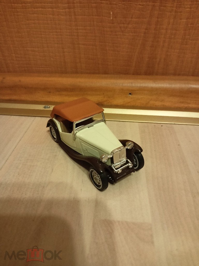 Модель ретро автомобиля Y-8 1945 MG TC, Matchbox. Металл, пластмасса. Англия .