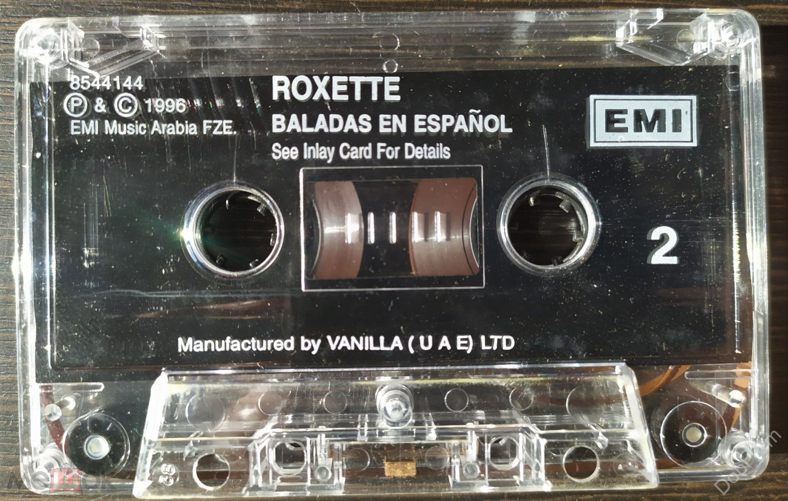 ROXETTE – Baladas En Espanol 1996 (EMI Music Arabia FZE - 8544144 ) фирм.  Кассета отл.сост.