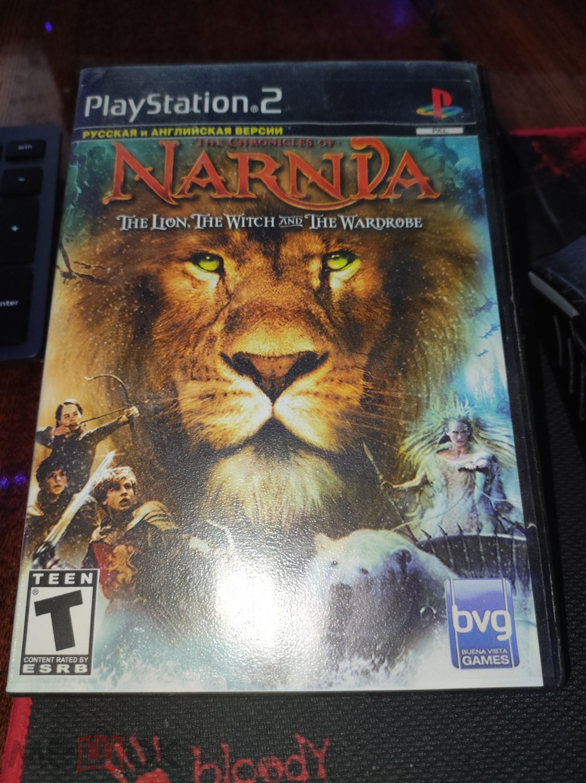 The Chronicles of Narnia: The Lion, The Witch and The Wardrobe PS2 Sony  PlayStation 2 ИГРА DVD-R