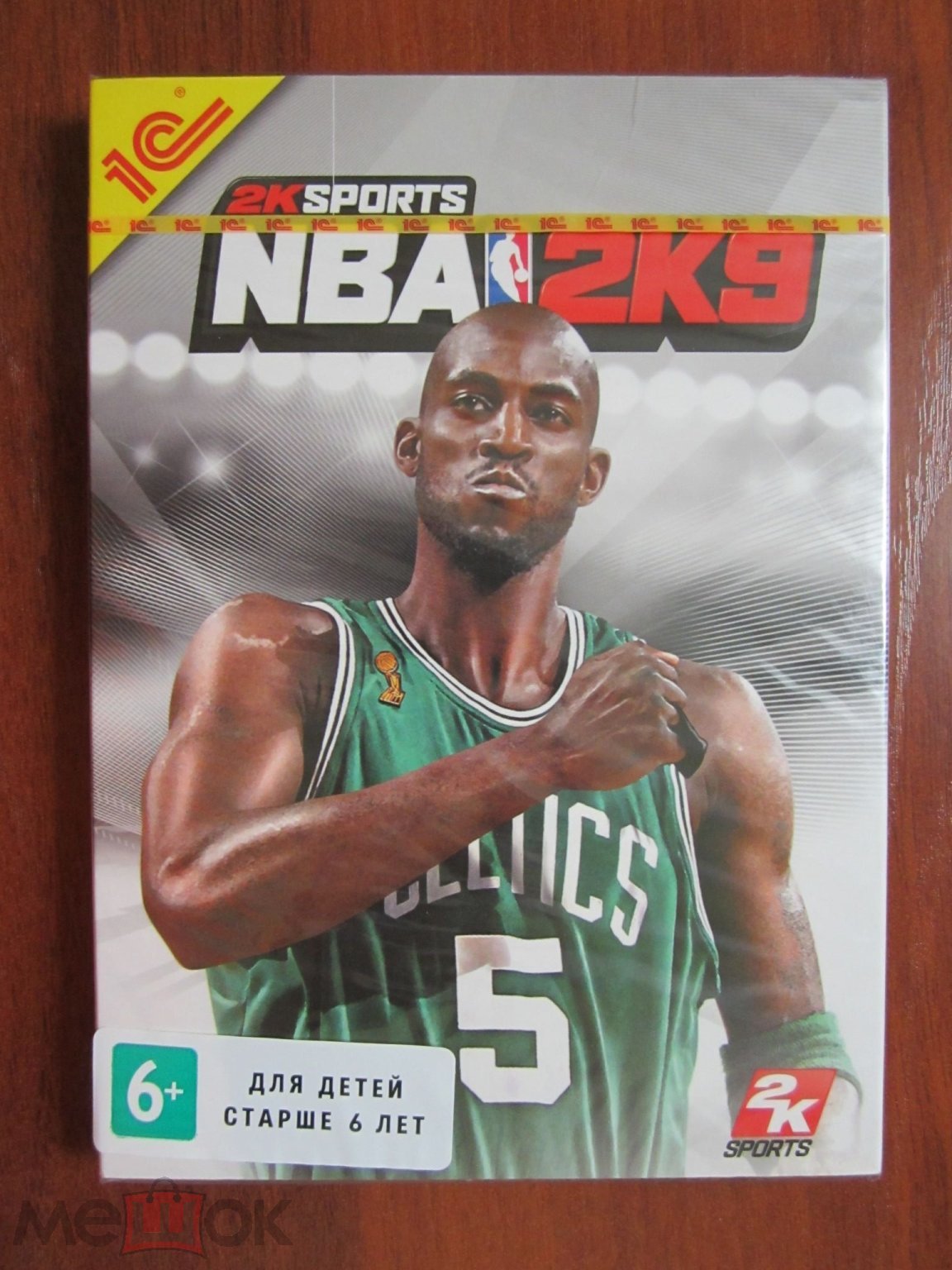 PC DVD NBA 2K9 компьютерная игра лицензия 1C НОВЫЙ слипкейс буклет баскетбол