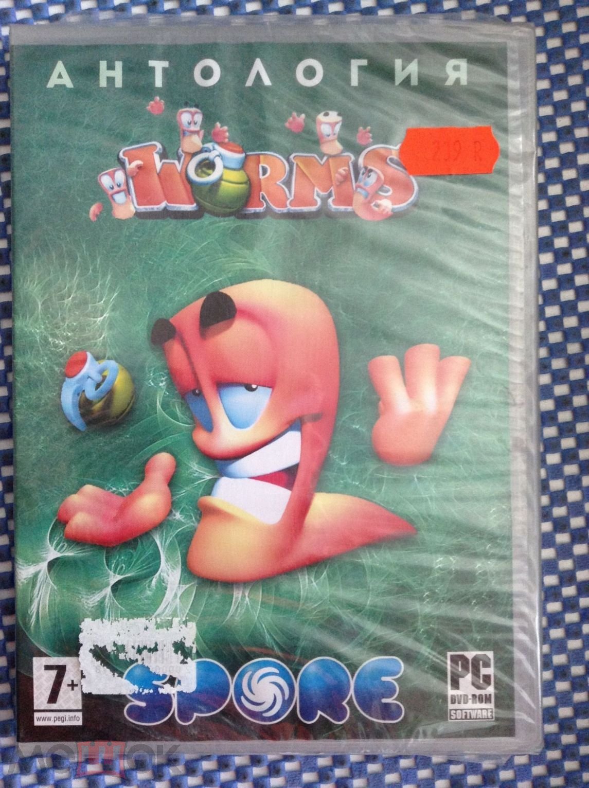 Game ✔️ Антология _ WORMS & SPORE _ игра для ПК PC DVD box ЗАПЕЧАТАН !