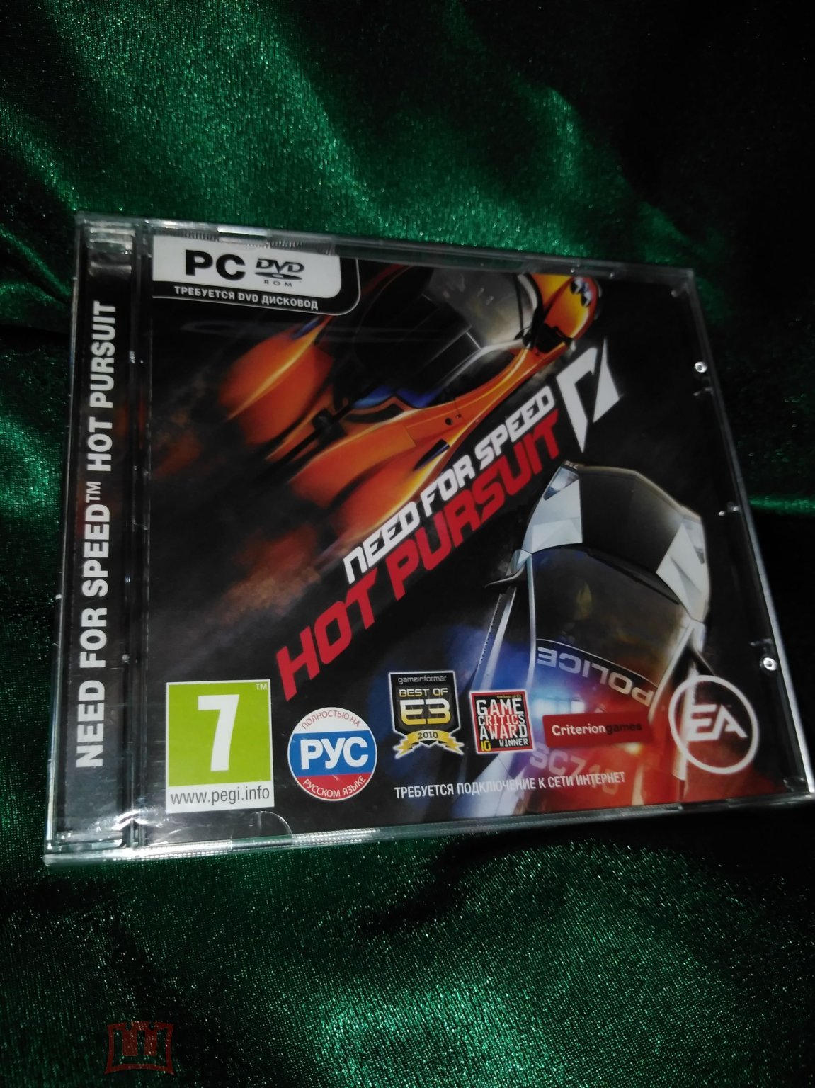 Need For Speed HOT PURSUIT PC DVD-ROM 2010 г. Electronic Arts ЛИЦЕНЗИЯ !!!  ЗАПЕЧАТАН !!!