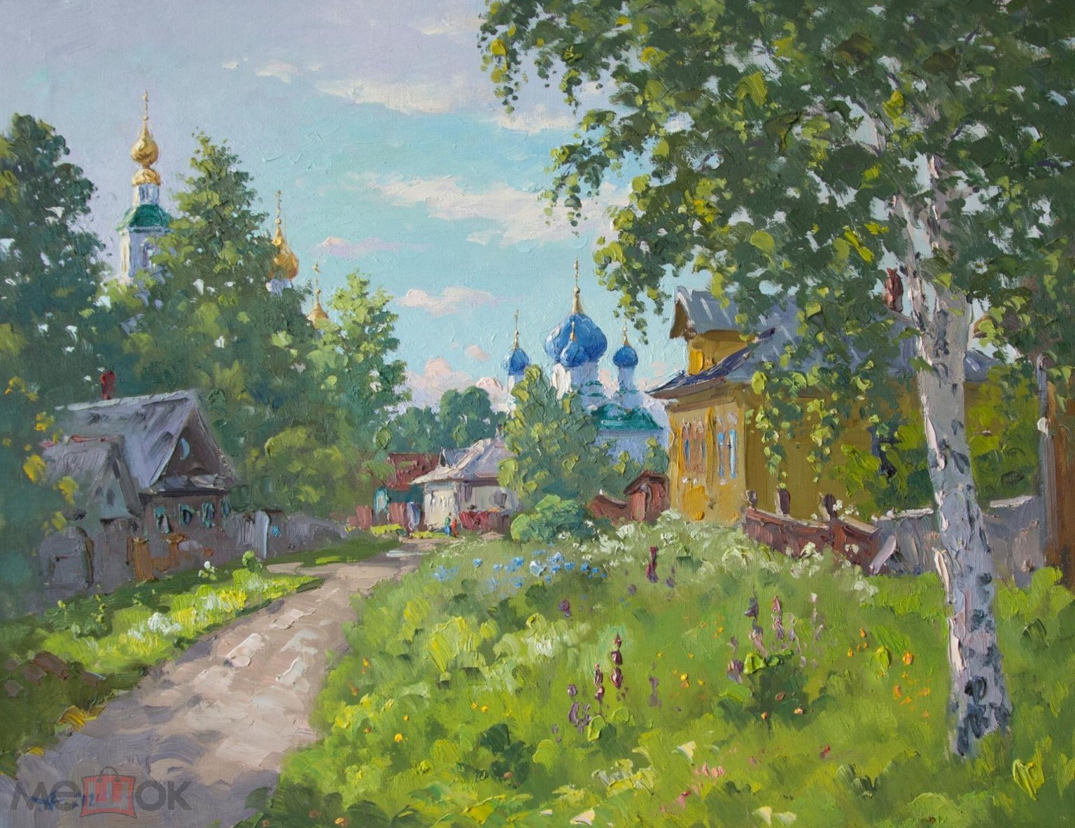 ПЕРЕУЛОК УГЛИЧА, Александр Александровский 🖼 Золотое кольцо, Ярославль,  церковь