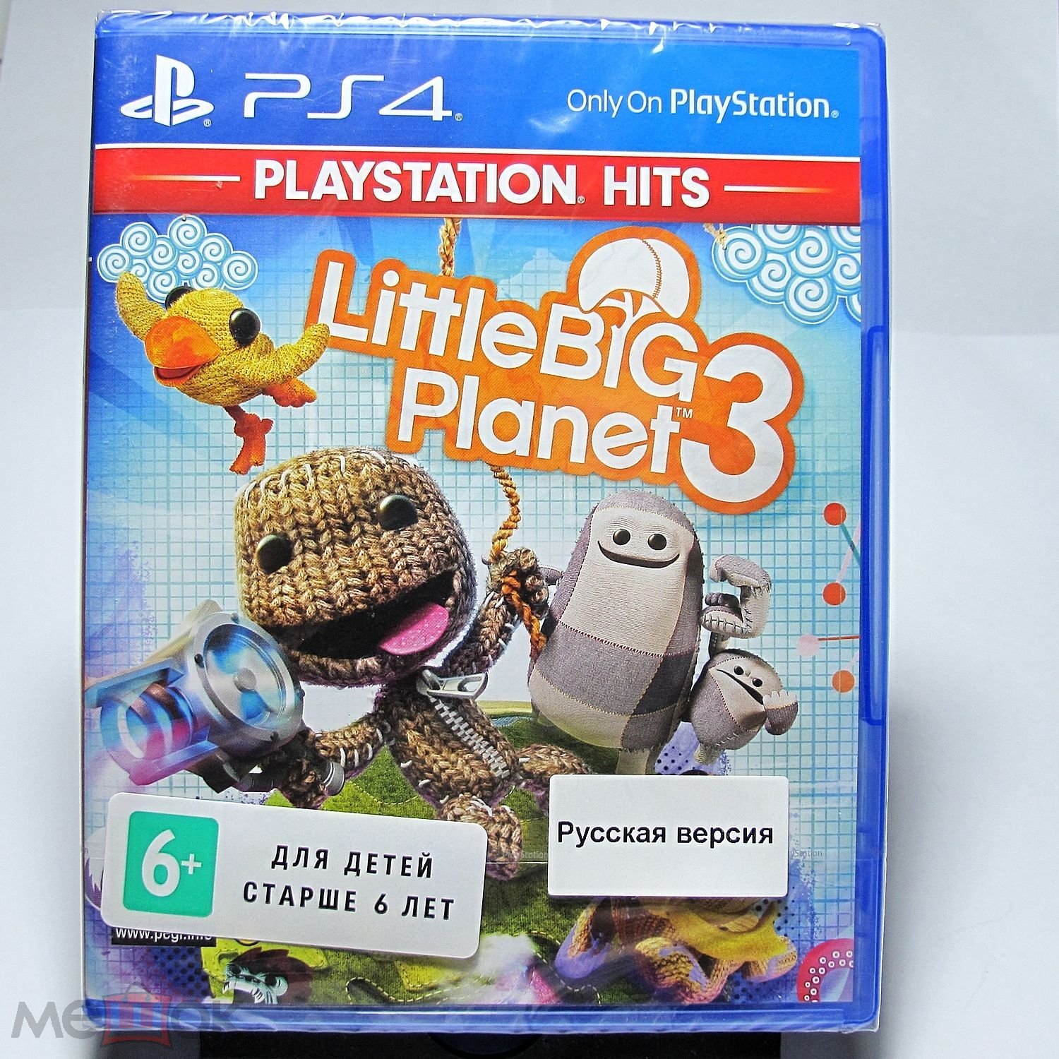 PS4 игра Sony Little Big Planet 3 детская новая запечатанная