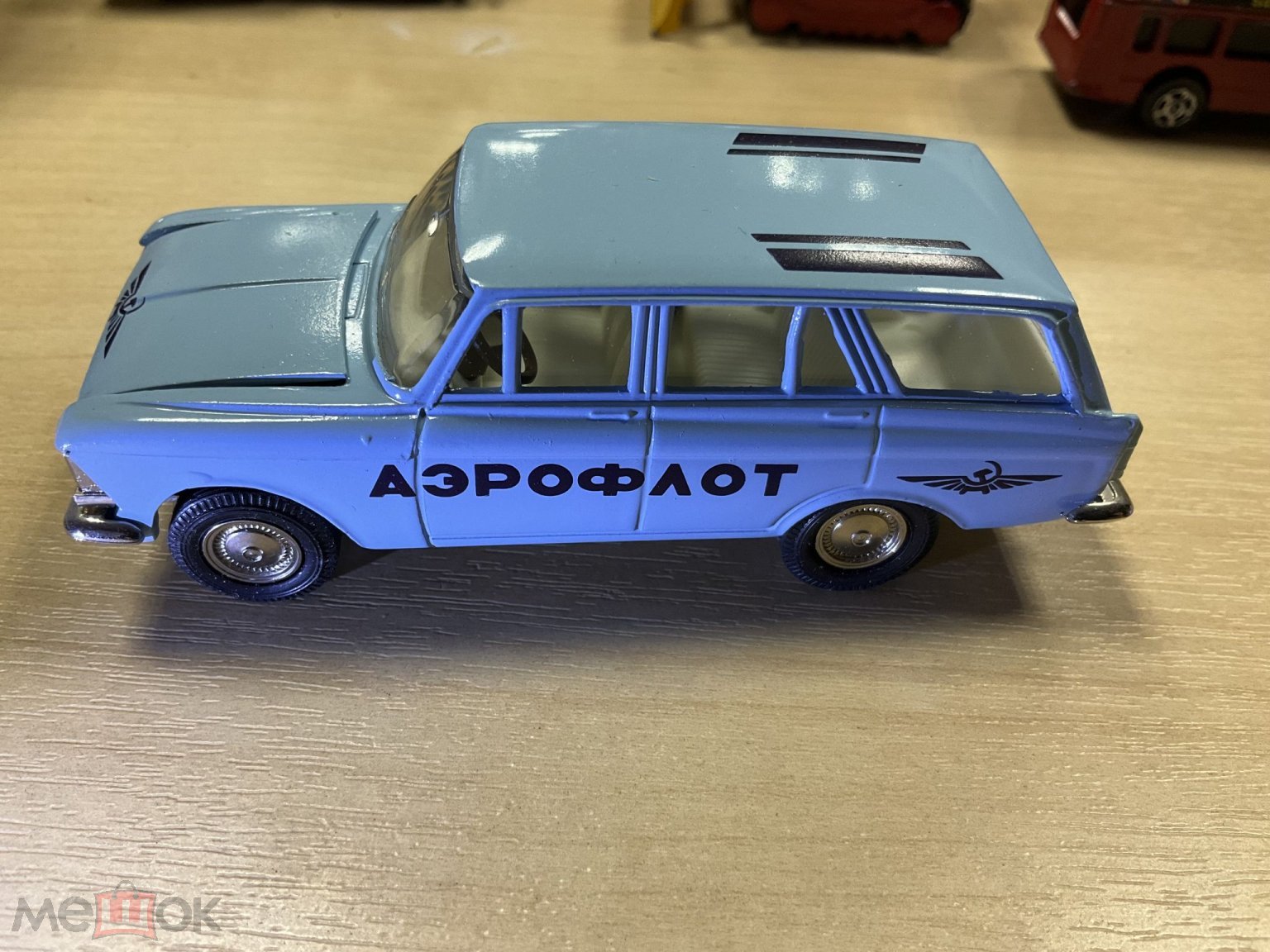 Модель Автомобиля 1:43, Москвич 426, Аэрофлот, СССР, с коробкой