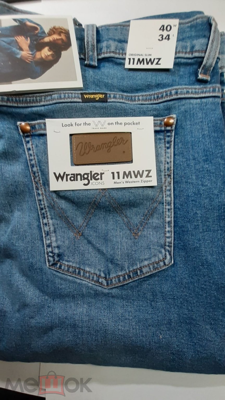 Мужские джинсы Wrangler Icons 11MWZ номер модели W1MZUH10K цвет: 3 Years  р.W40 L34 и W36 L36 !