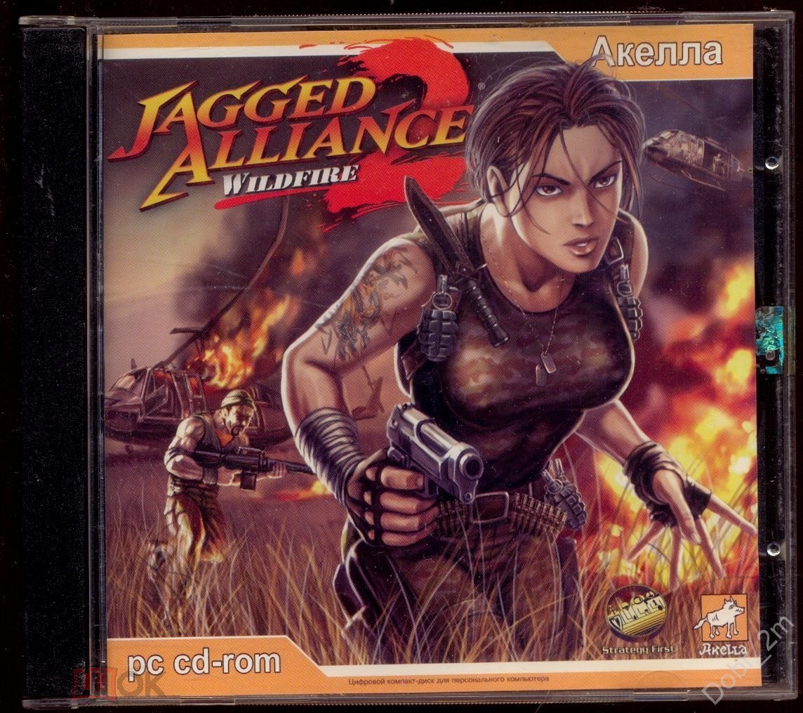 Jagged Alliance 2: Wildfire 2006 PC-DVD игра лицензия АКЕЛЛА