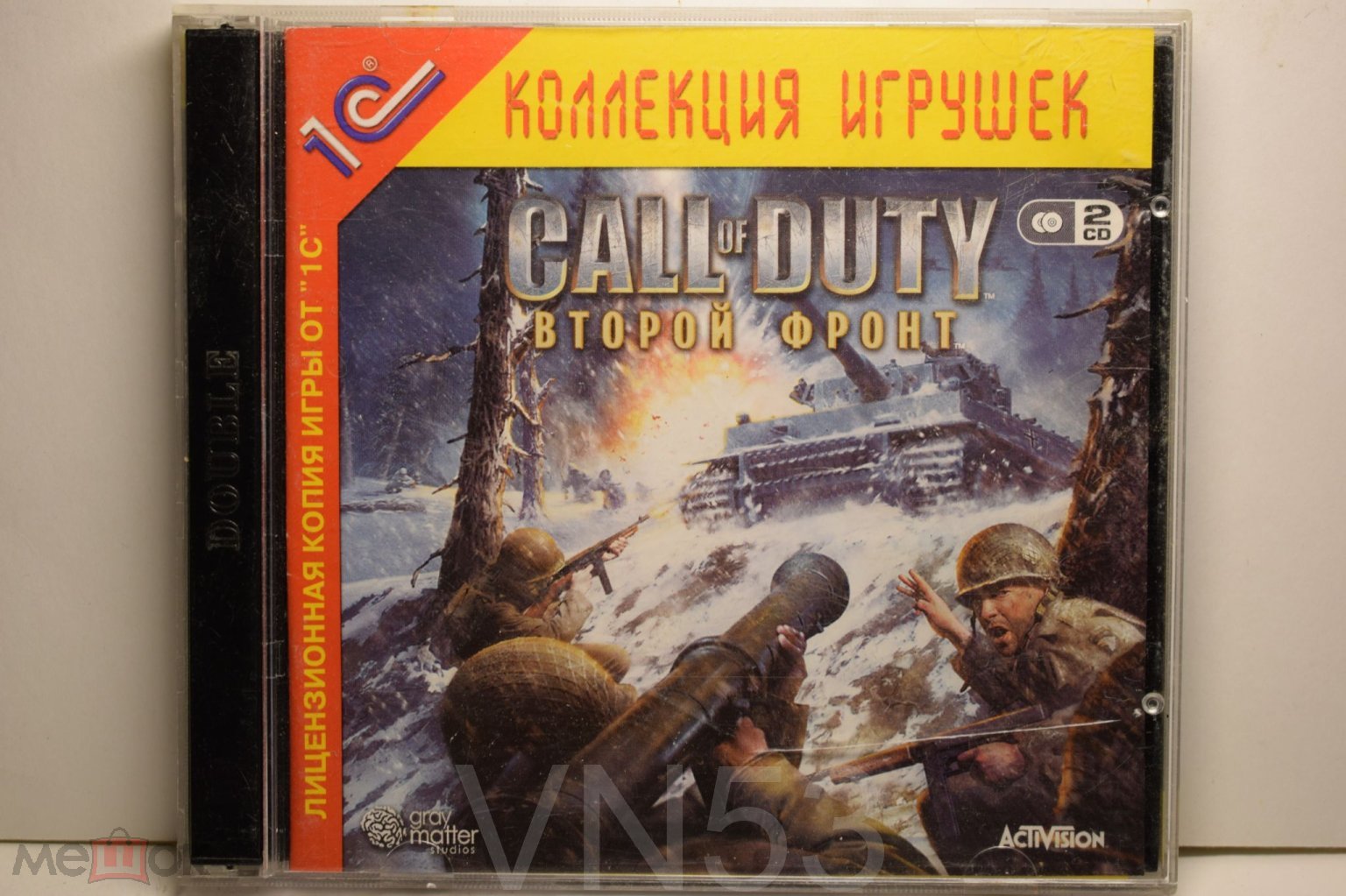 Игра для PC Call Of Duty - Второй фронт (Лицензия) 2 диска (торги завершены  #302183149)