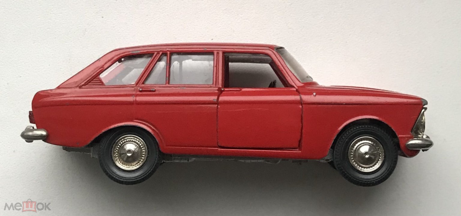 Авто модель машинка масштаб 1:43 СССР Москвич ИЖ-1500-КОМБИ А12 красный,  без МИ (м2м счс) (торги завершены #302552781)