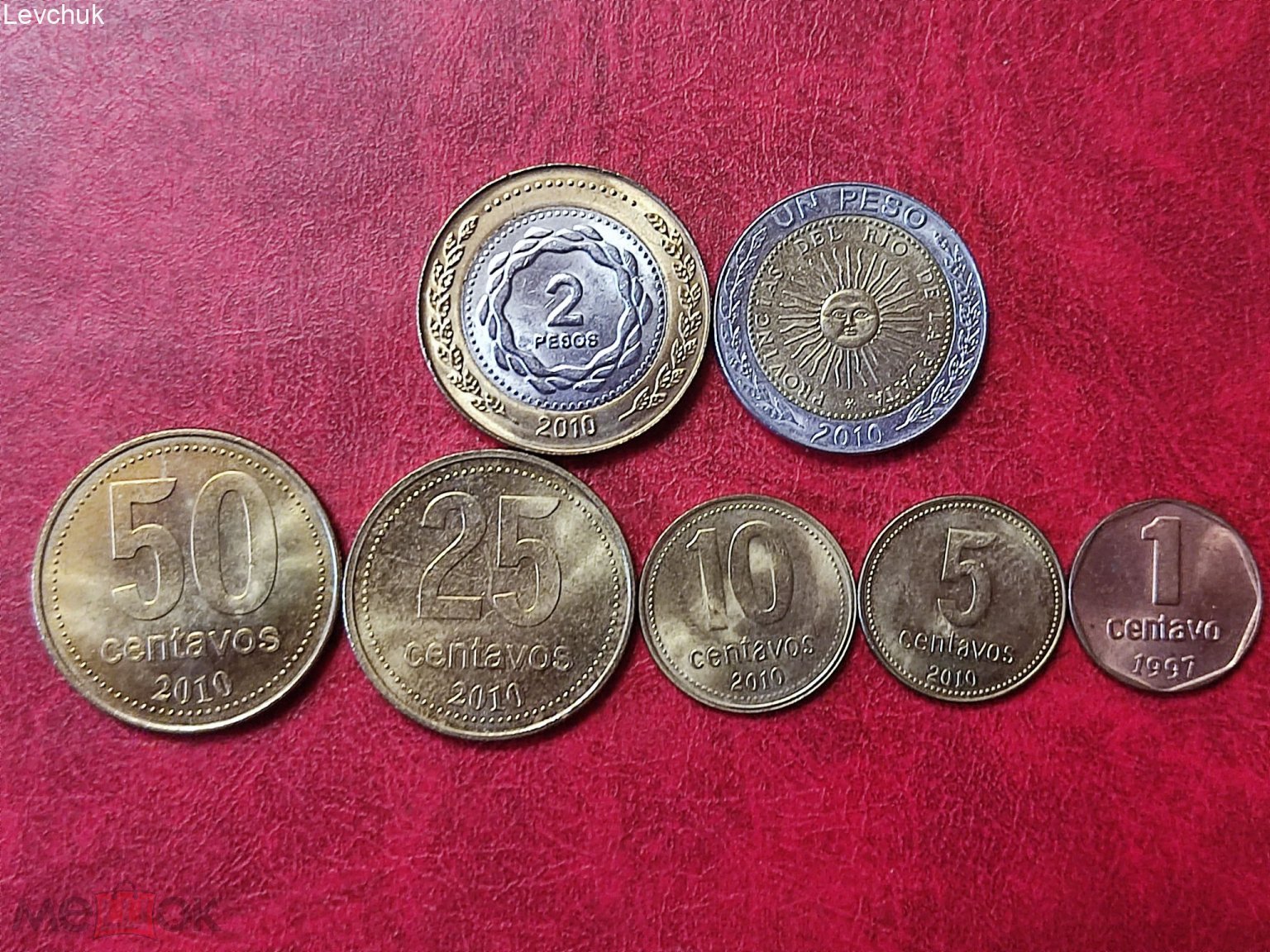 1PIN ranuras por centavo