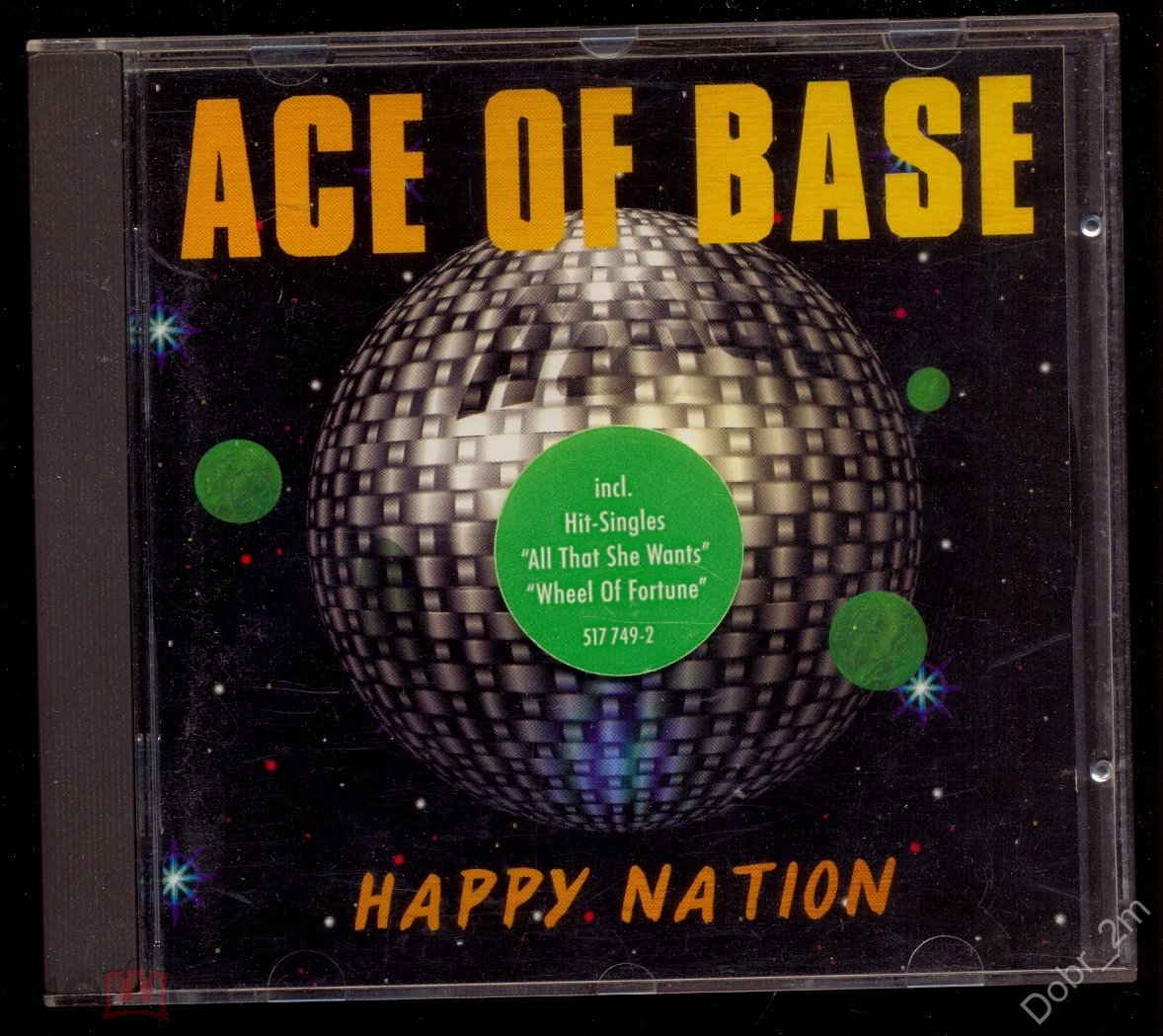 ACE OF BASE Happy Nation 1993 первый релиз Metronome 521 472-2 made in  GERMANY Euro Dance лот B4