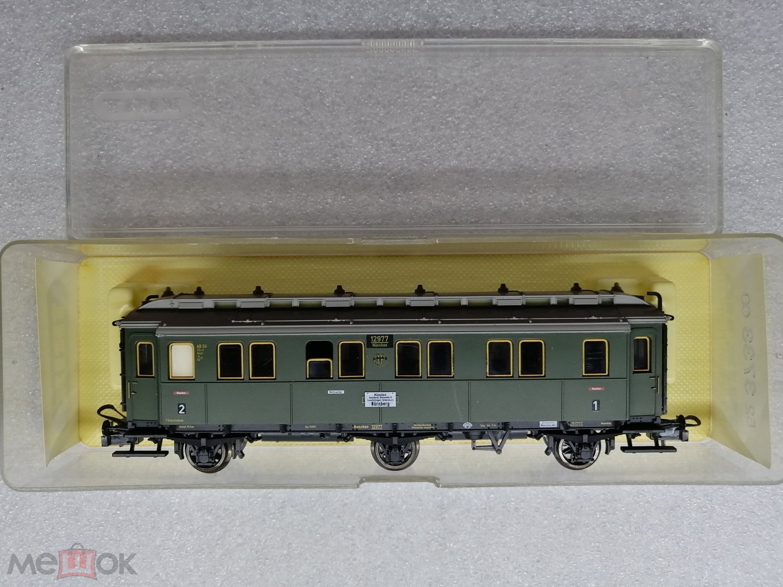 TRIX 52 3733 00 Вагон пассажирский 3-осный 1:87/HO/16,5 мм (торги завершены  #307213710)