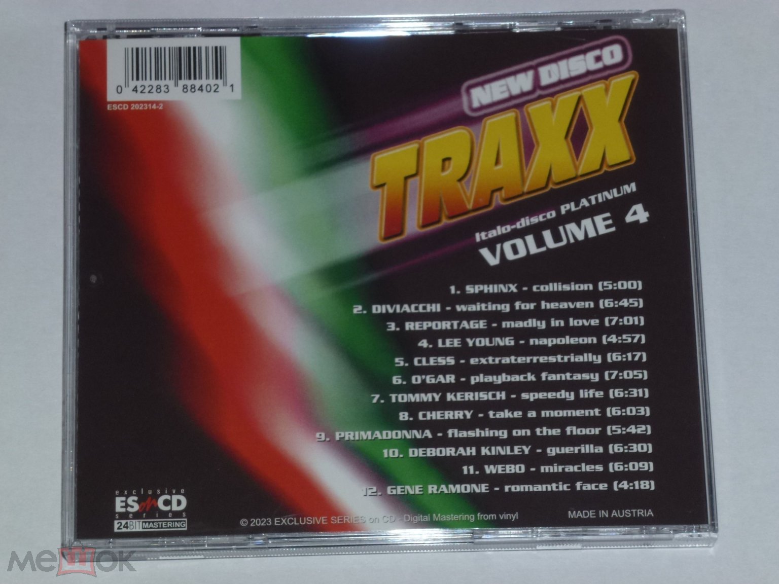 NEW DISCO TRAXX Italo Disco Platinum Vol.4 2023 RUS ESONCD RECORDS/Italo  Disco/ (торги завершены #307563245)