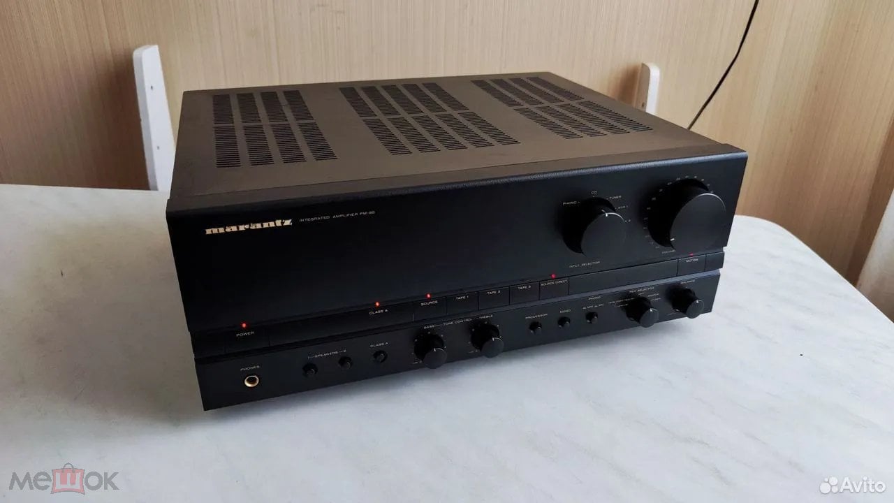 Marantz PM 80 стерео усилитель, 220 В , в отличном состоянии (торги  завершены #308061254)