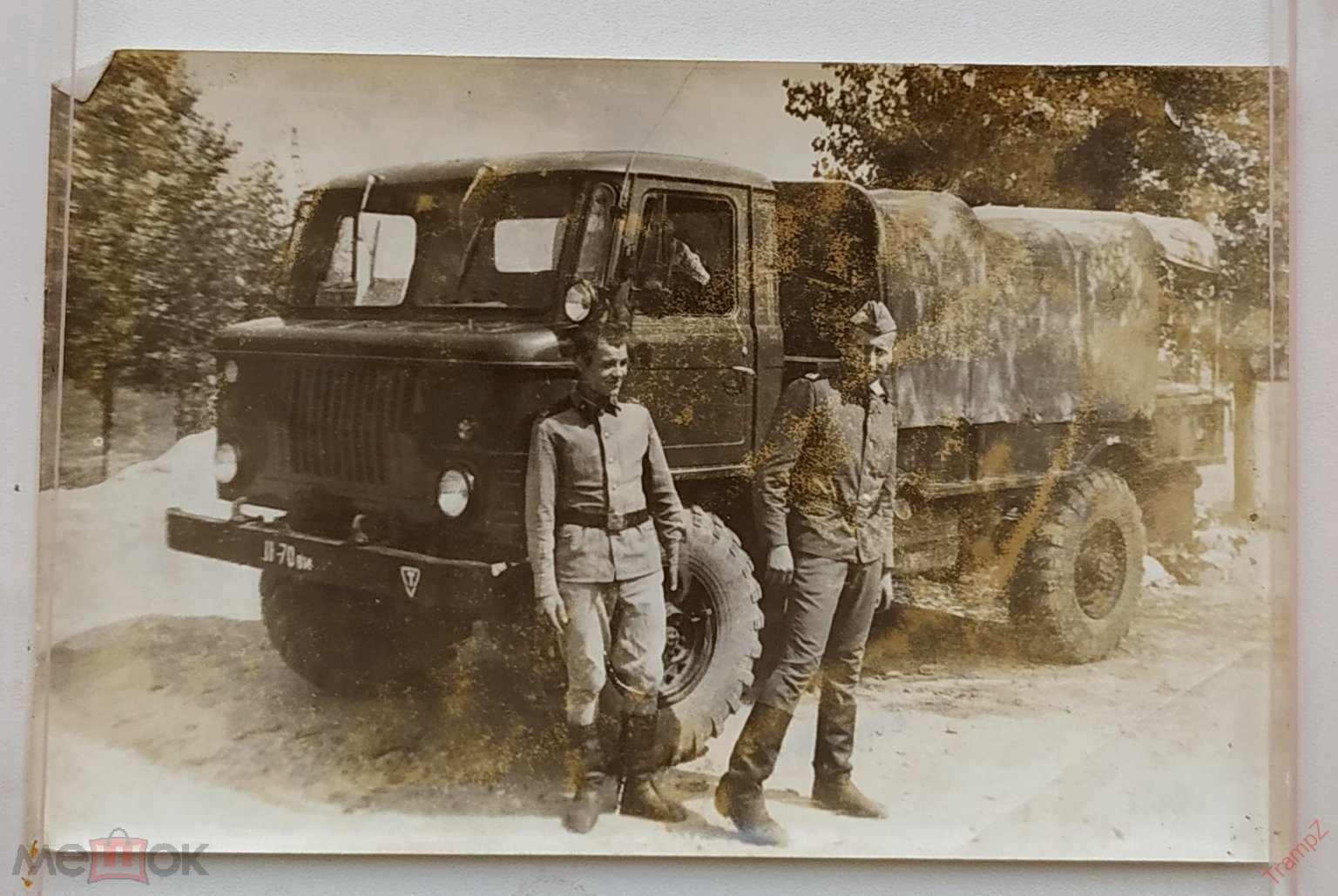 Фотография армия солдаты военнослужащие автомобиль ГАЗ-66 Шишига #103 на  Мешке (изображение 1)