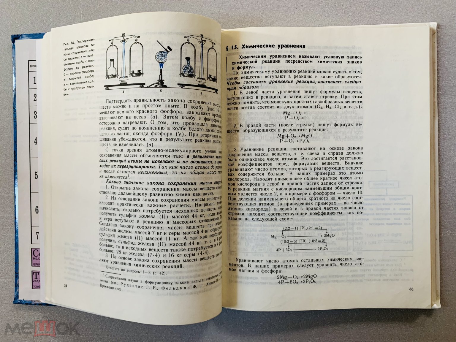 Учебник СССР. Химия. 8 класс. Учебник РФ. Химия. 8 класс. 1996 г. авт.  Рудзитис, Фельдман. (торги завершены #309274646)