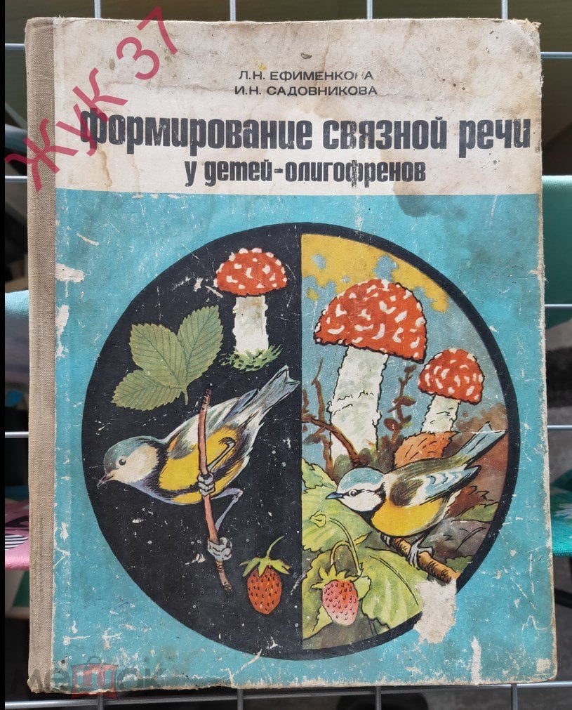 Формирование связной речи у детей - олигофренов.Ефименкова Л.Н.  Изд.