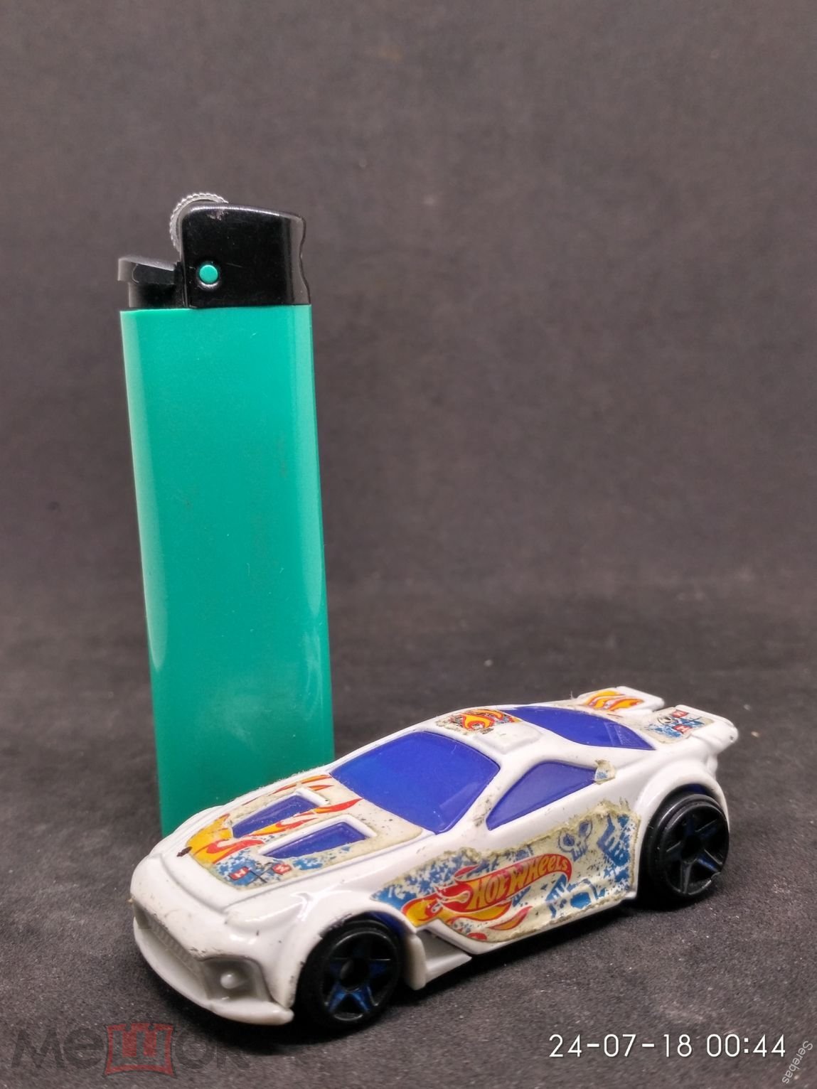 Модель автомобиля 1:64 1/64 Hot Wheels 2012 McDonalds Scorcher Blue Driver  М2