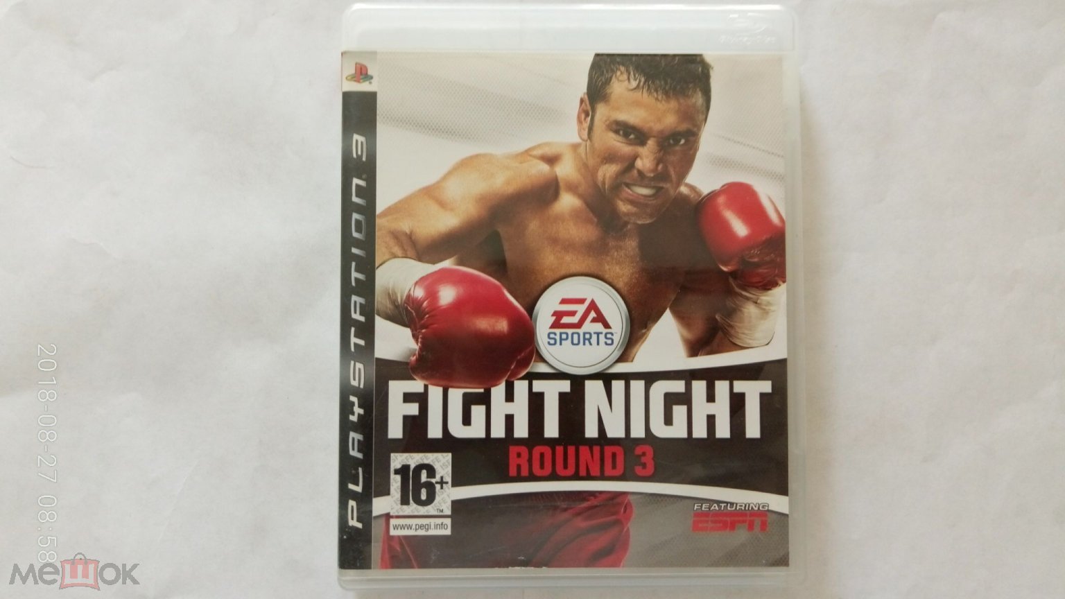 ДИСК ИГРА НА SONY PLAYSTATION 3 PS 3 PS3 FIGHT NIGHT ROUND 3 ЛИЦЕНЗИЯ  ORIGINAL MADE IN AUSTRIA